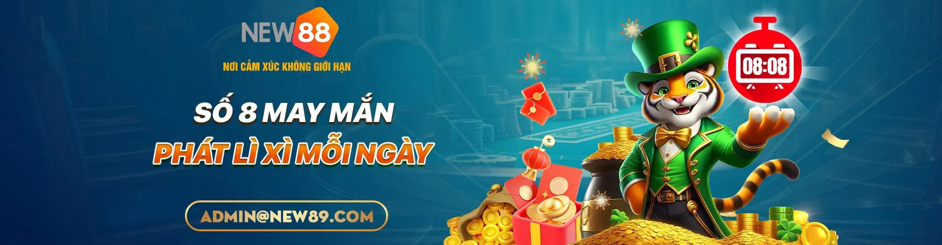 NEW88 - Link Chính Thức | Trang Cá Cược Uy Tín Top #1 2025 13 New88 số 8 may mắn rước lixi